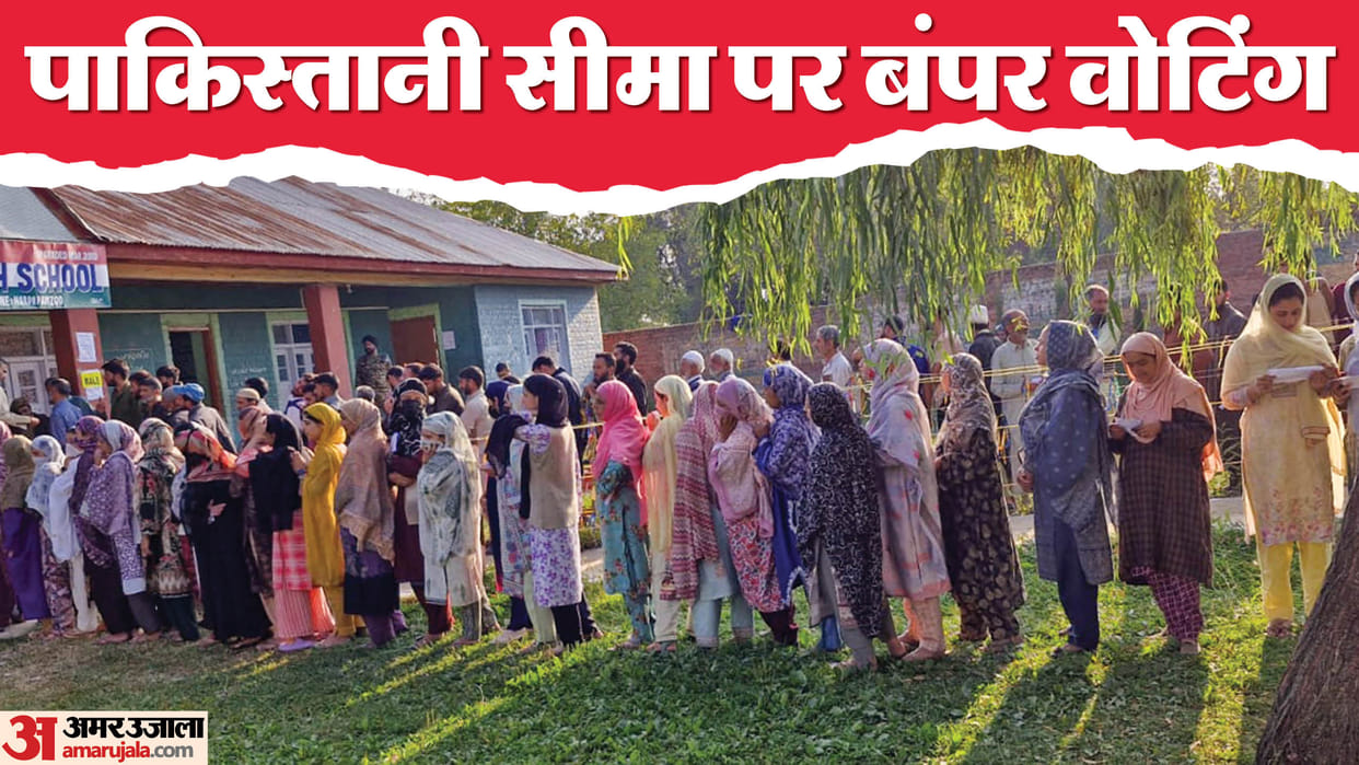 Jammu Election 57.31 Percentage voter turnout recorded in second phase of Jammu and Kashmir elections