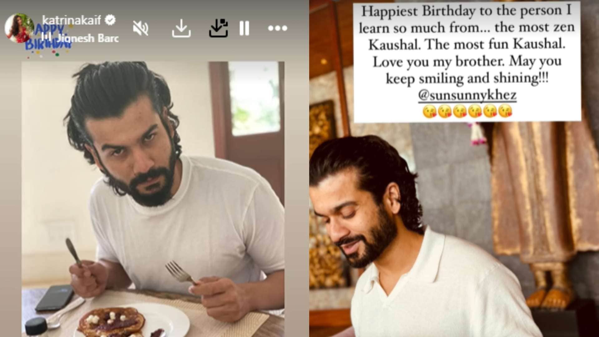 Katrina Kaif made a special post on brother in law Sunny kaushal birthday watch inside