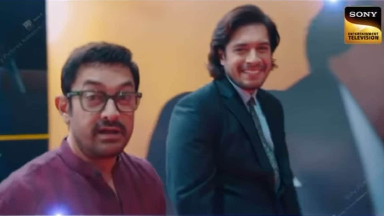 Kaun Banega Crorepati 16 Promo Aamir Khan will reach on set with son junaid for Amitabh Bachchan birthday