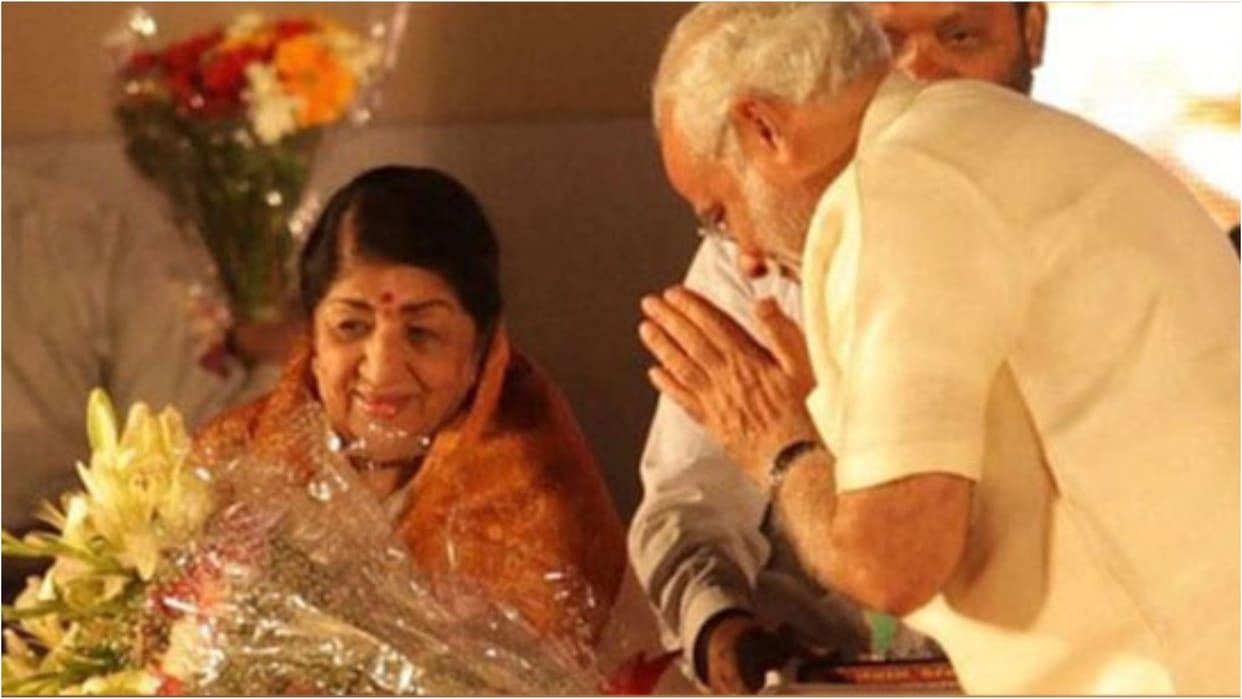 Prime Minister Narendra Modi paid tribute to Bharat Ratna awardee Lata Mangeshkar on Her Birth Anniversary