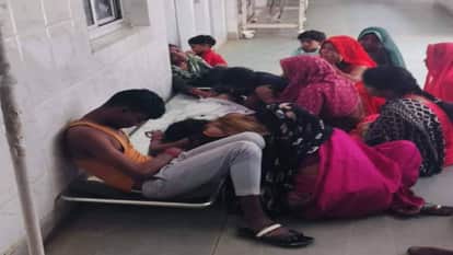 Anuppur News Two children of same family died due to drowning in pond