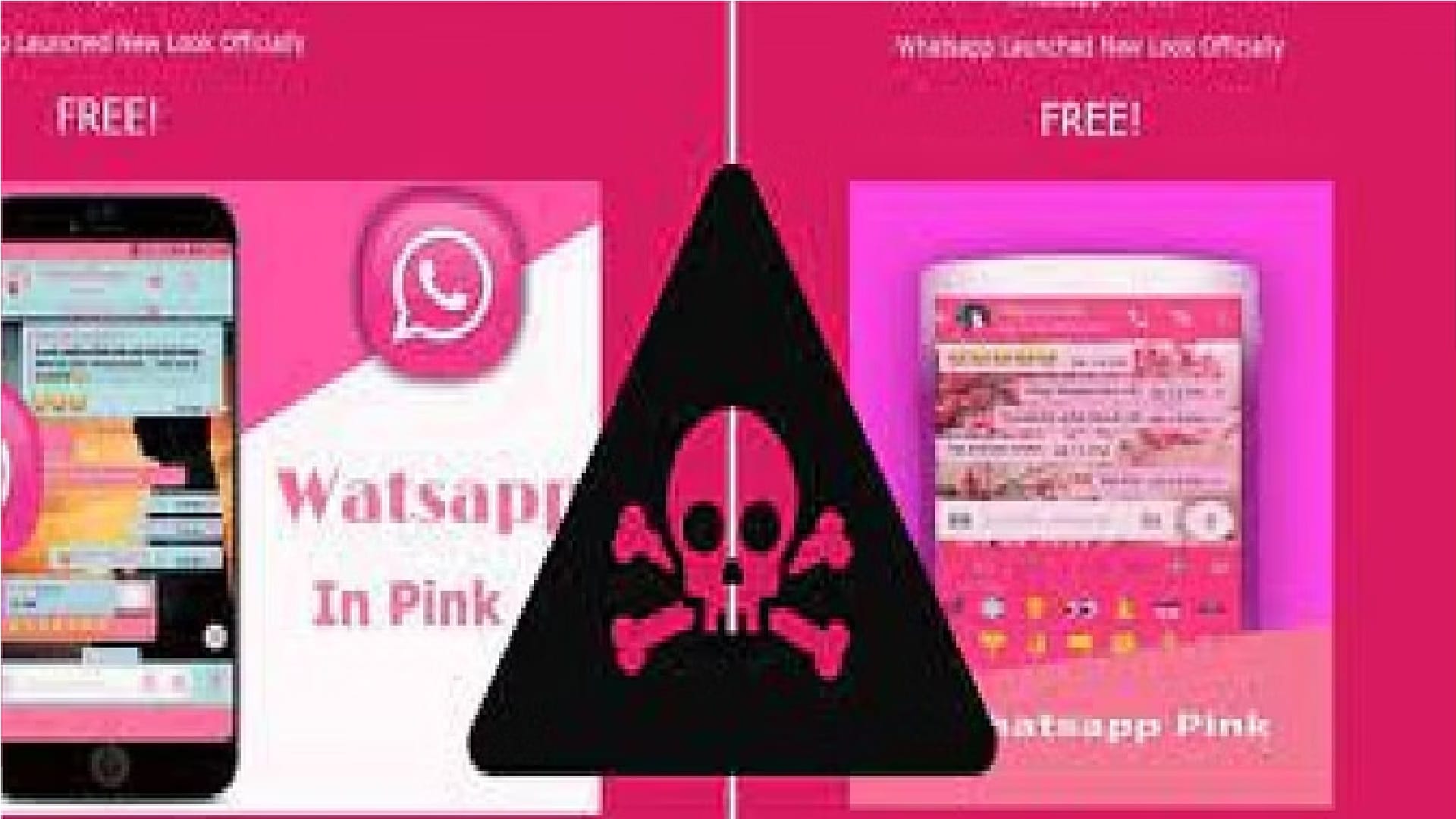 Pink WhatsApp