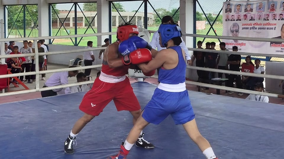 Pithoragarh boxers won six gold medals in the final boxing matches in state game