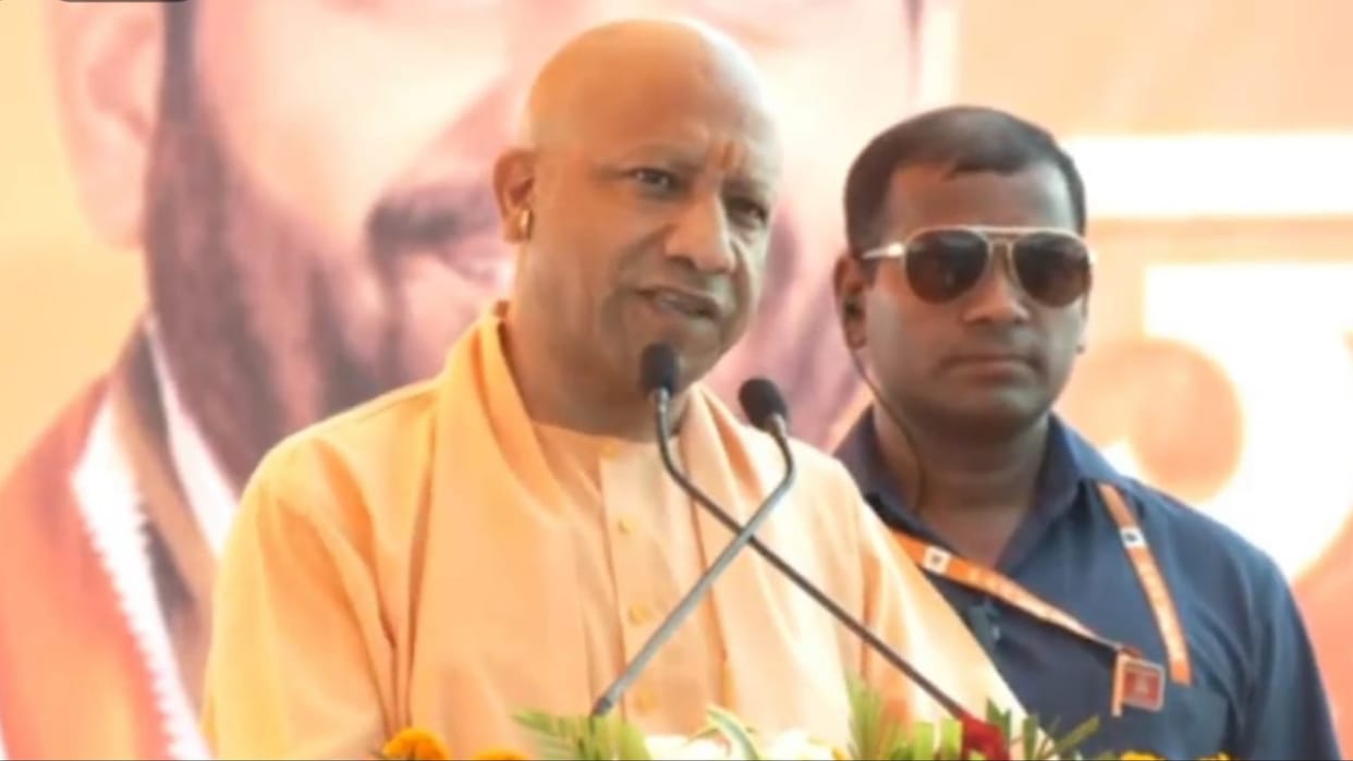 Haryana: Yogi reached Yamunanagar, said - Congress is the name of the problem