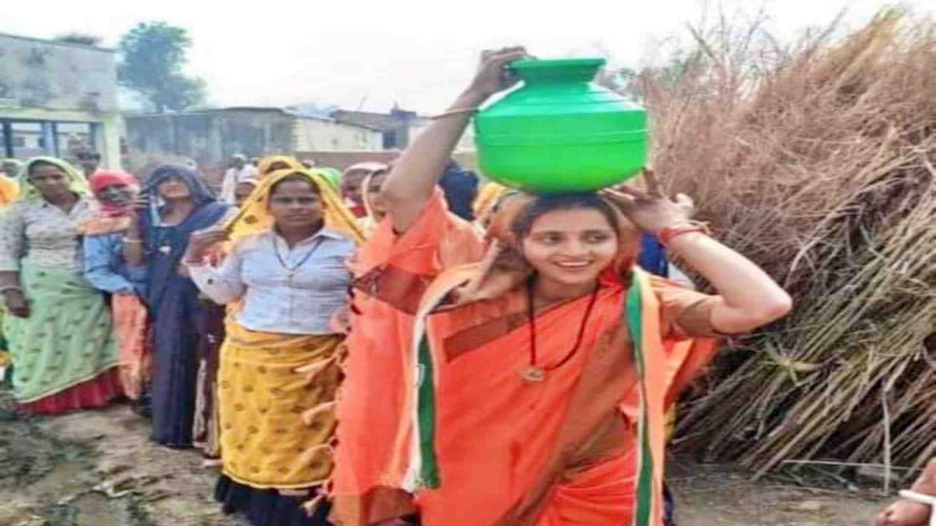 सांसद संजना जाटव।