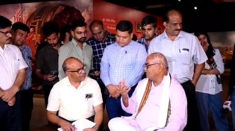 Jaipur News: Education Minister Madan Dilawar attacks Congress over Gandhi Vatika