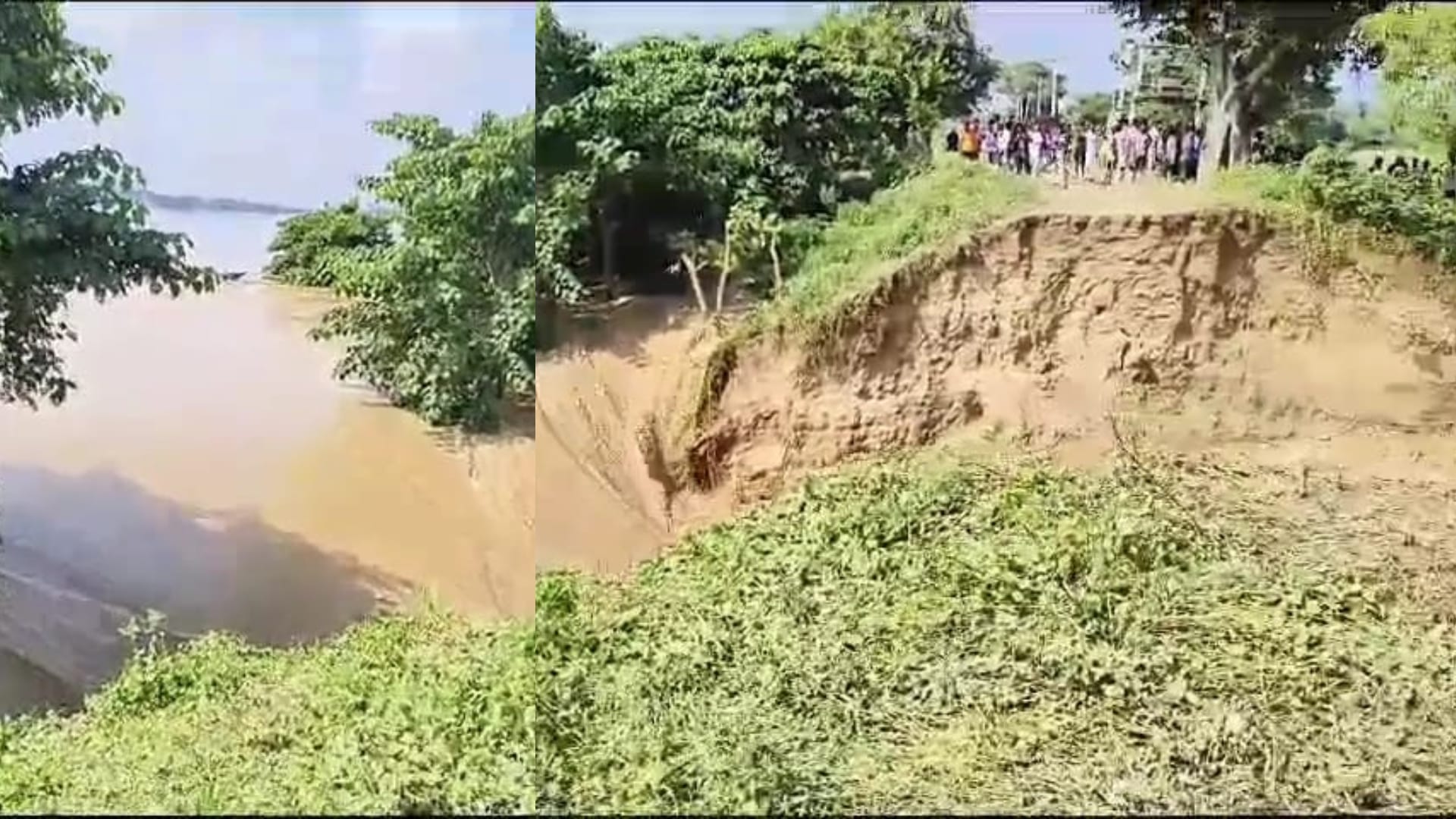 Bihar News : Dam broken in Sitamarhi, administration negligence on information about the leak