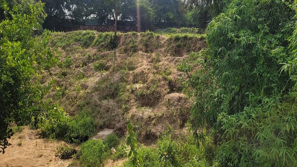 Scientists expressed concern then Agra will become a barren desert only one third of organic carbon is left