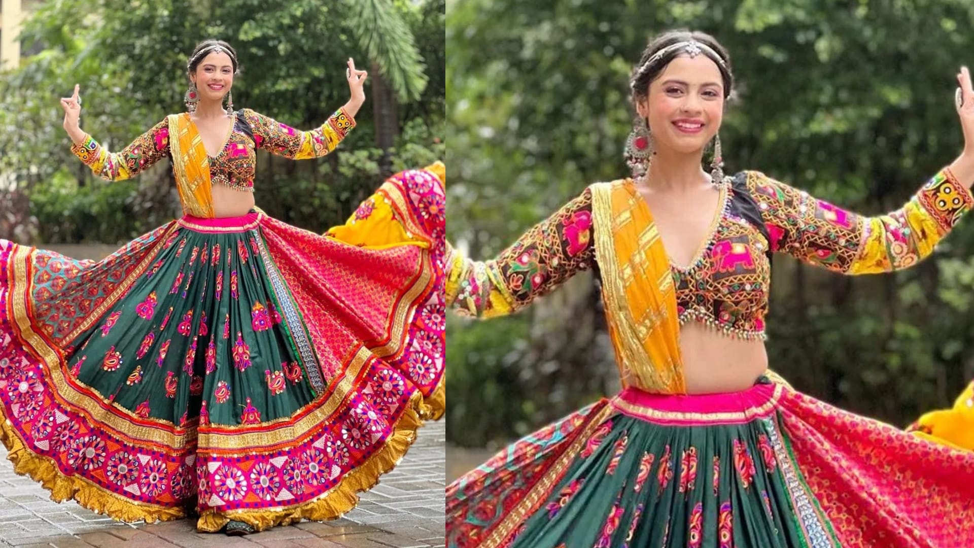 Shardiya Navratri 2024 7 unique and stylish blouse designs for garba inspired from Bollywood celebs