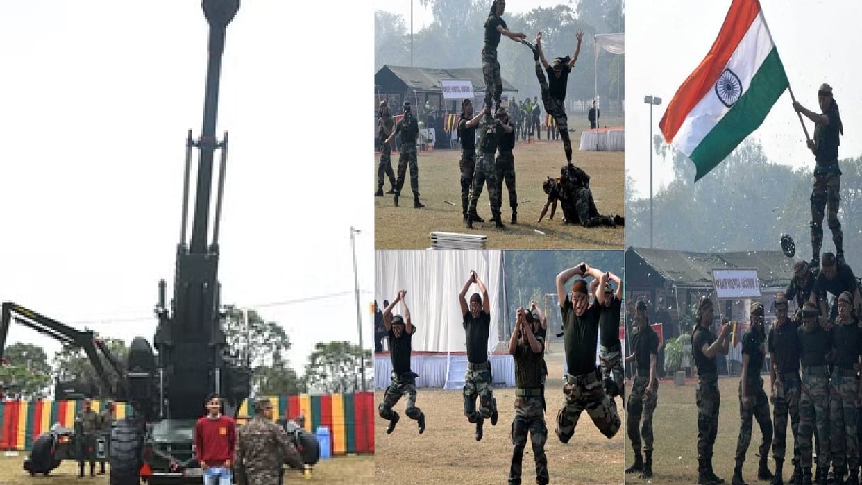 Indian Army soldiers arrived in Raipur: Know Your Army Mela will show their prowess weapons will be on displa