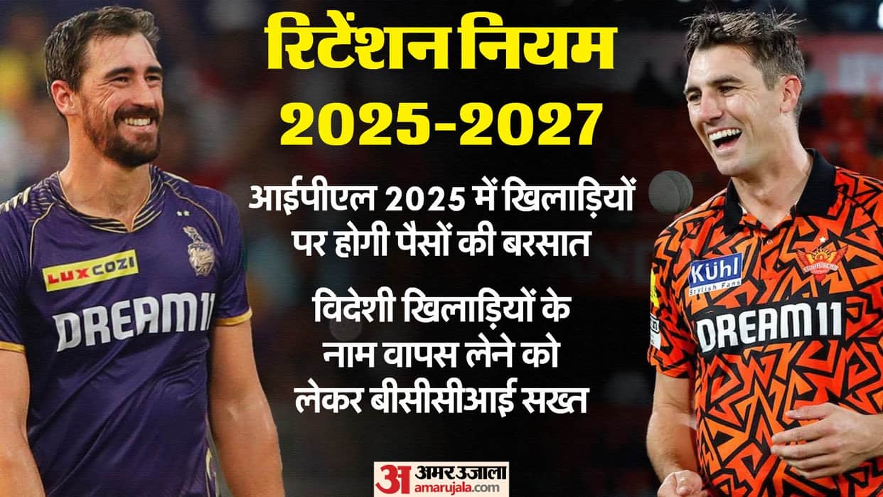 IPL 2025 Retention Rules New Auction Purse to Ban on Players 10 Key Points Explained