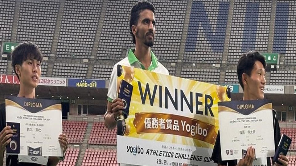 Gulveer won gold medal in 5000 meter race