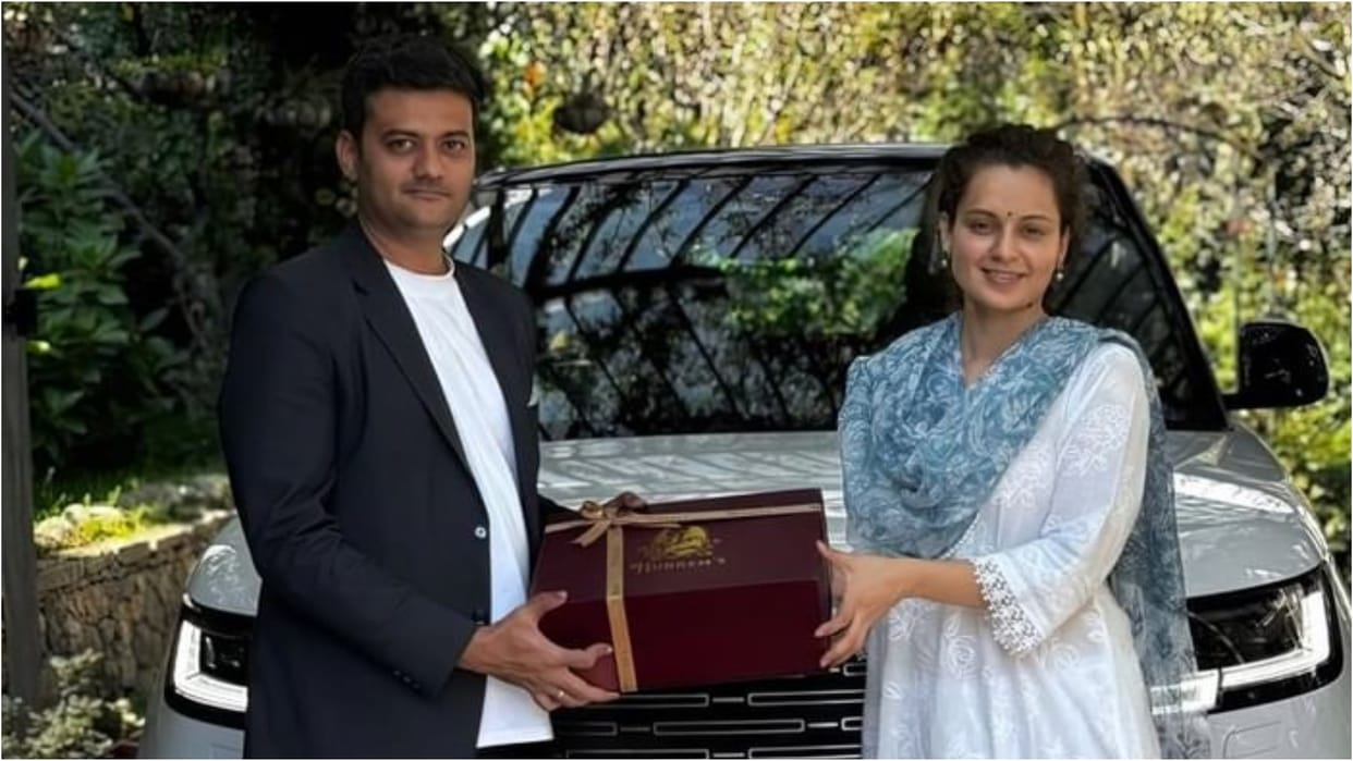 Kangana Ranaut buys a new luxury car, Kangana Ranaut  new car, Kangana Ranaut buy a new car,