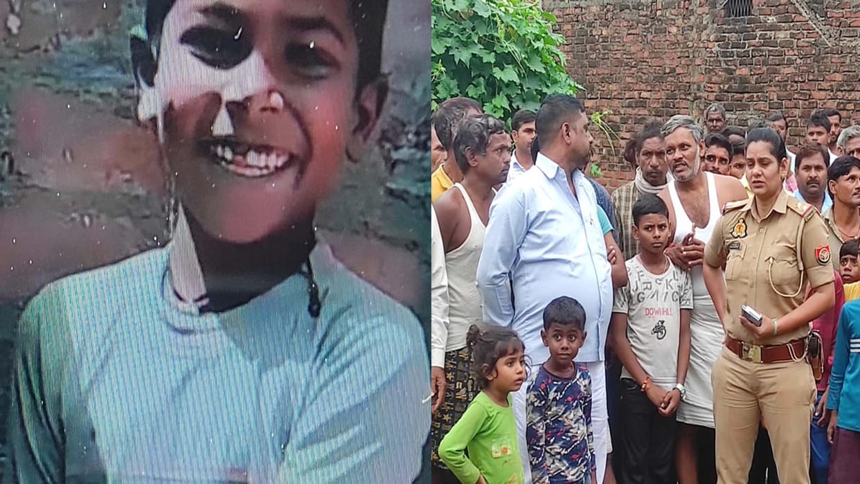 Kannauj: roof of a kutcha house collapsed due to rain, two children died