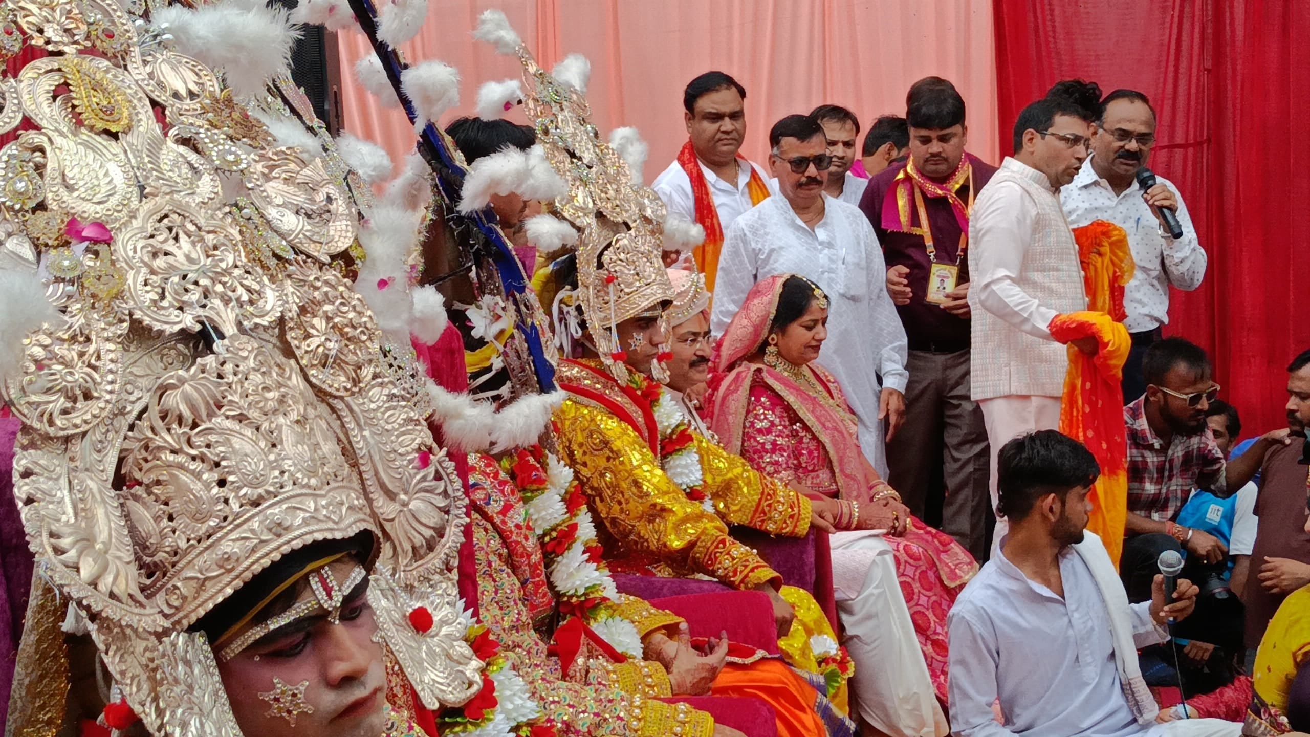 Ram Barat Warm Welcomes In Janakpuri Mahotsav 2024 Agra