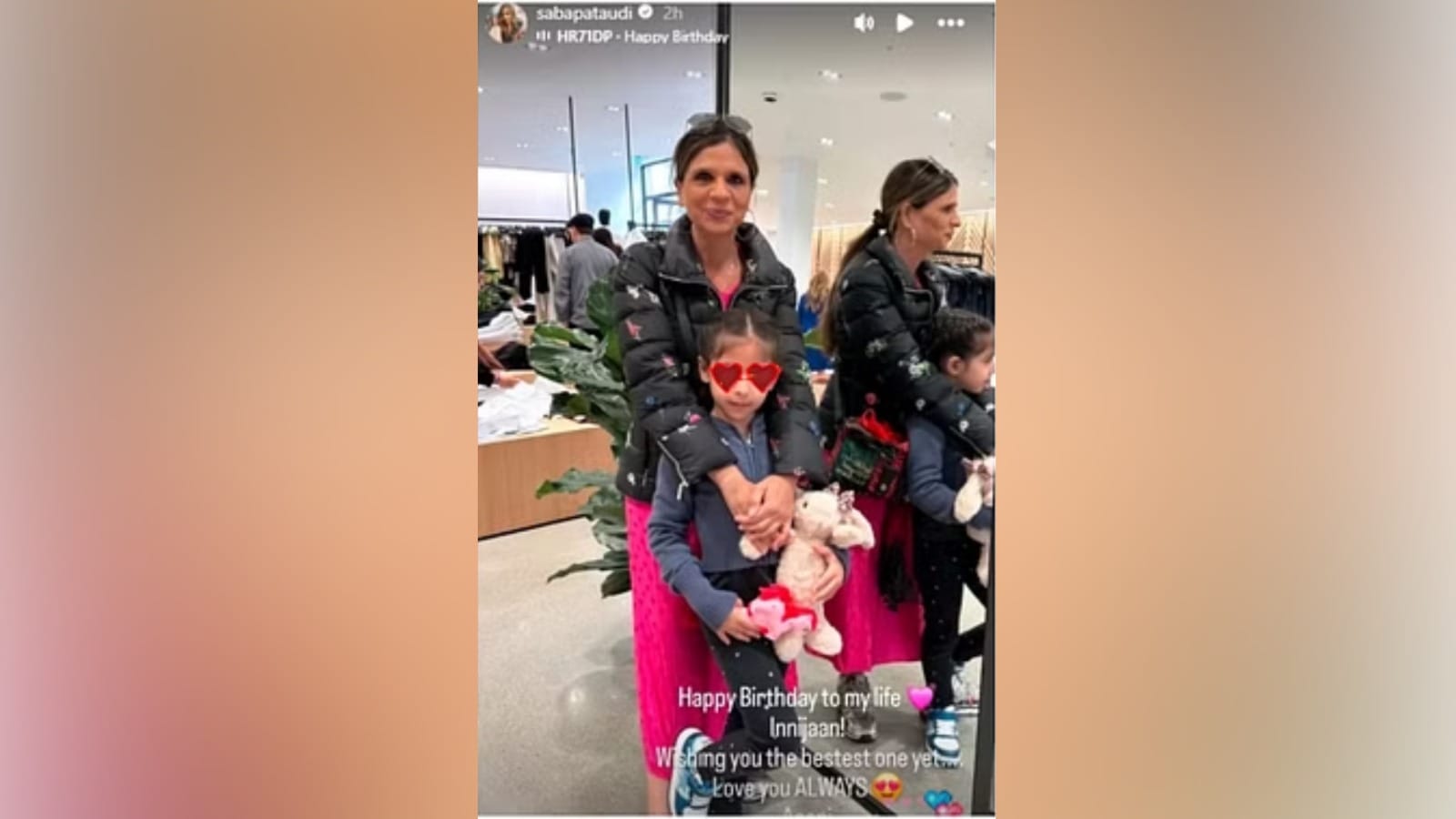 kareena kapoor khan neha dhupia dia mirza saba pataudi wishes birthday to soha ali khan daughter inaaya