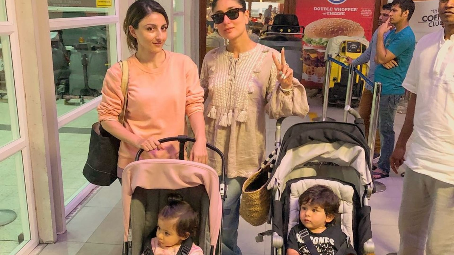 kareena kapoor khan neha dhupia dia mirza saba pataudi wishes birthday to soha ali khan daughter inaaya