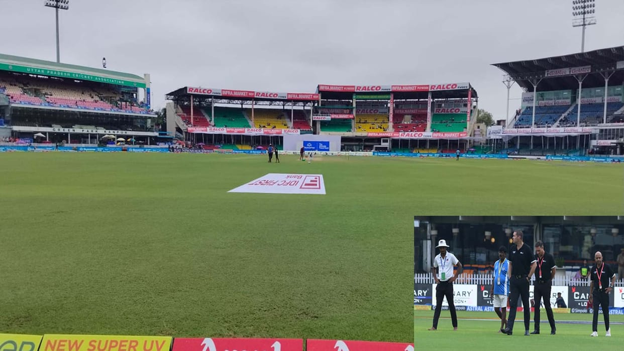IND vs BAN: The match referee inspected the ground three times, third day play was also cancelled