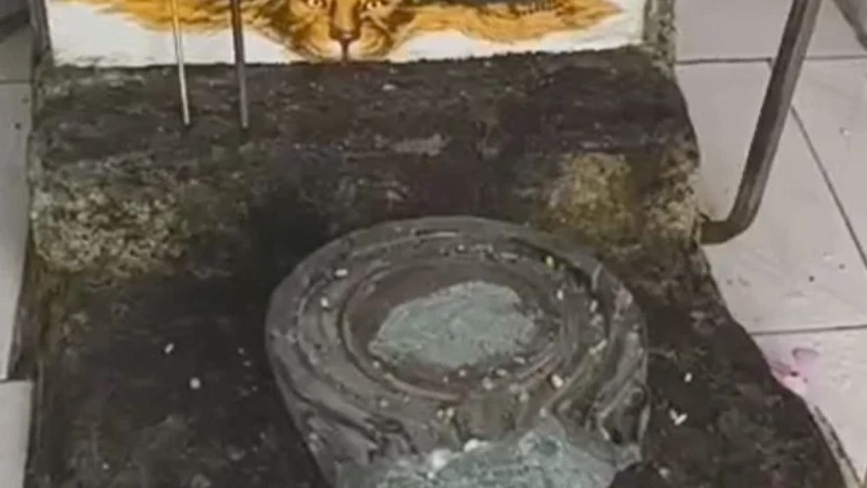 Himachal News A mentally disturbed woman had broken a Shivling in Nagrota Bagwan