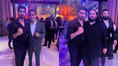 Boxer Vijender Singh shares pictures with Ranveer Singh from antilia see fans reaction