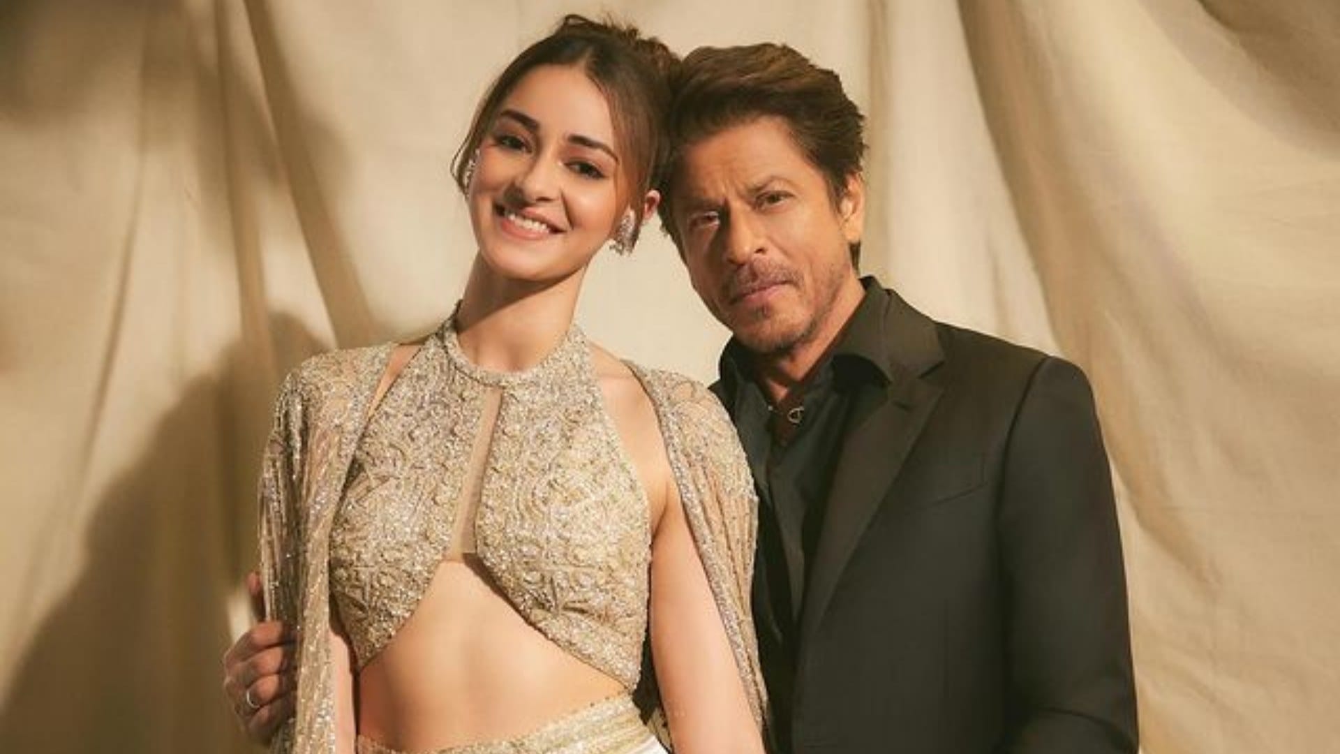 Ananya Panday opened up about her childhood memories with Shah Rukh Khan calls him a father figure