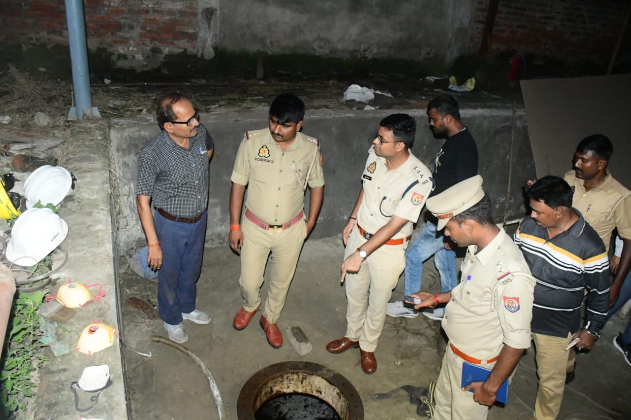 Three labourers died in diesel tank jahagirabad thana in Barabanki.