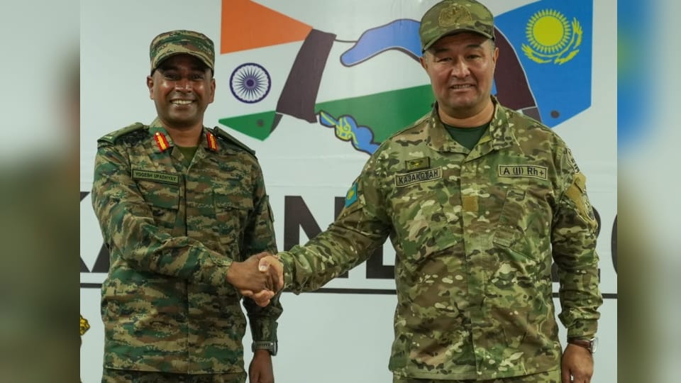 India And Kazakhstan Joint Military Exercise KAZIND- 2024 Starts In Uttarakhand Auli From Today