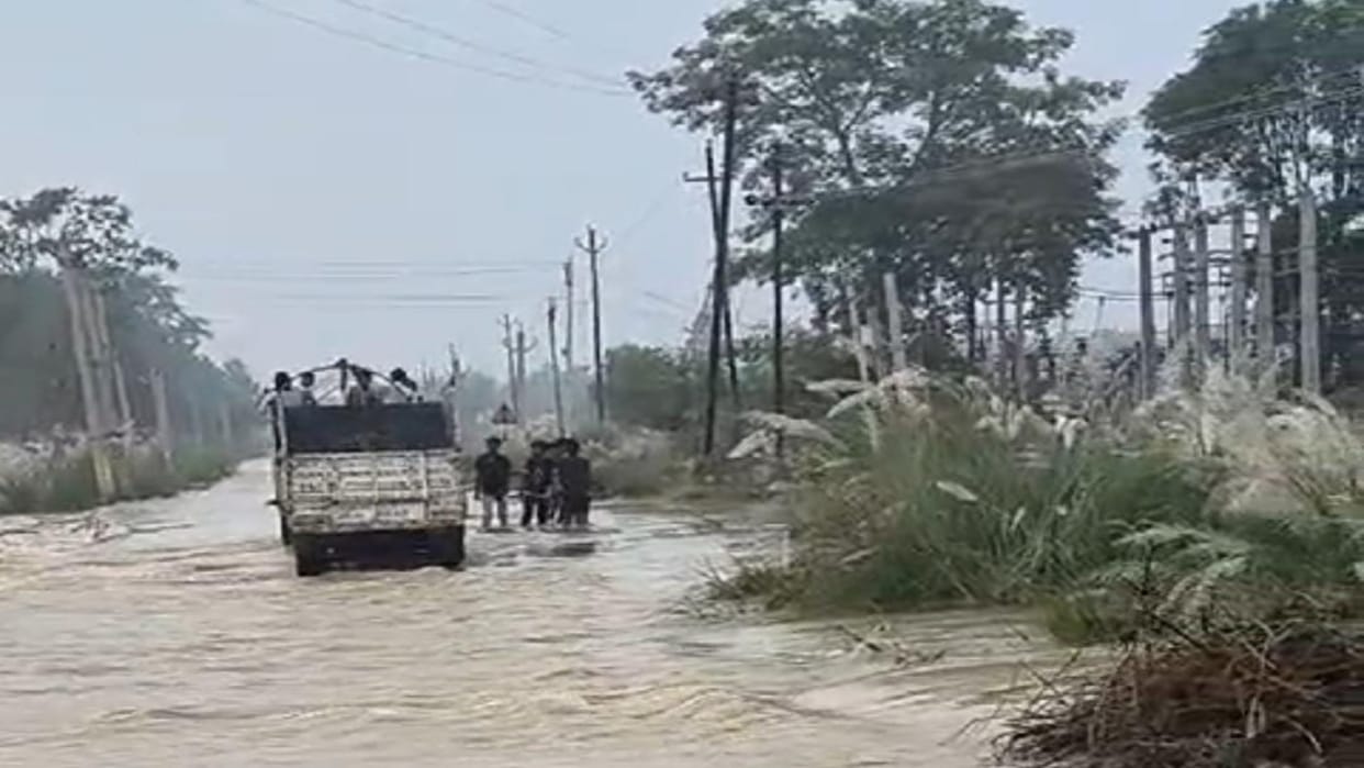Bihar Flood: Bagmati overflows in Muzaffarpur; flood water on roads, power house also submerged