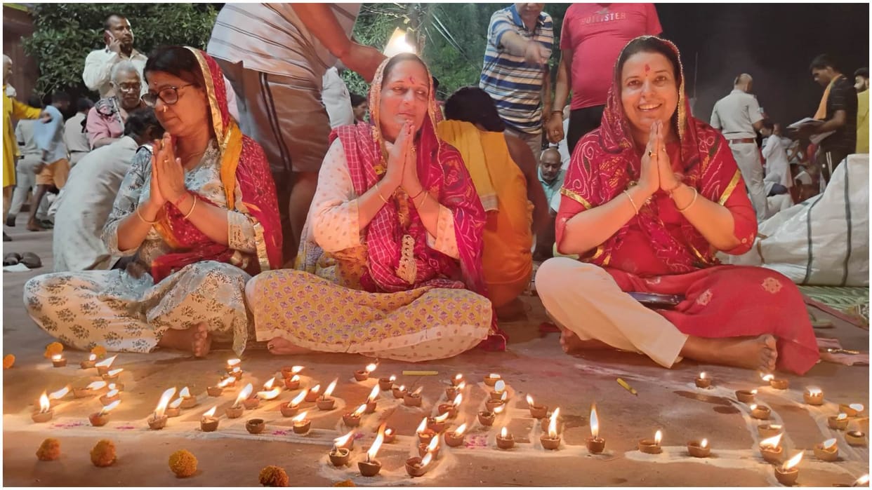 Bihar News : Pitru Diwali celebrated in Devghat Gaya is shrine of ancestors