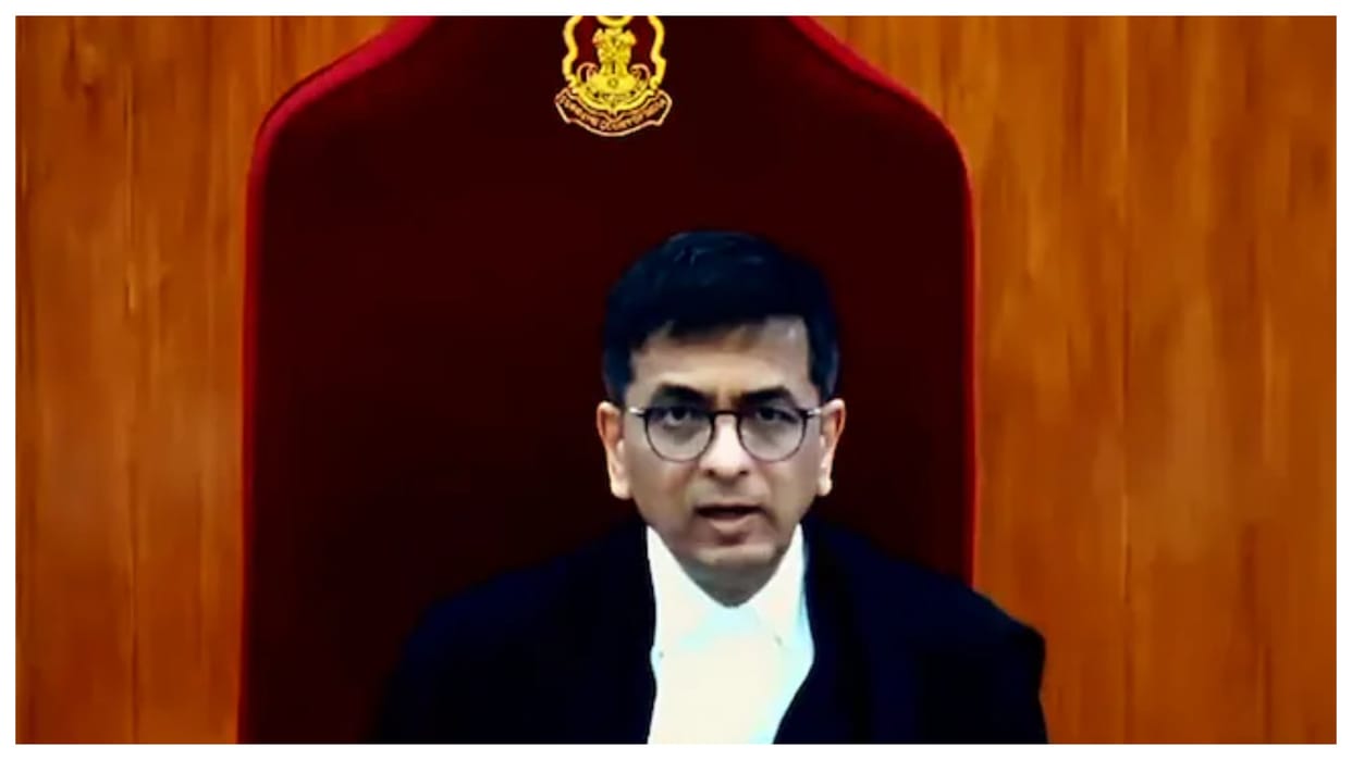 supreme court cji dy chandrachud Reprimand lawyer over yeah said its not coffee shop