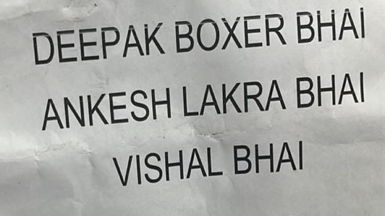 Gangster had sent order from Tihar to shooters who fired in Nangloi