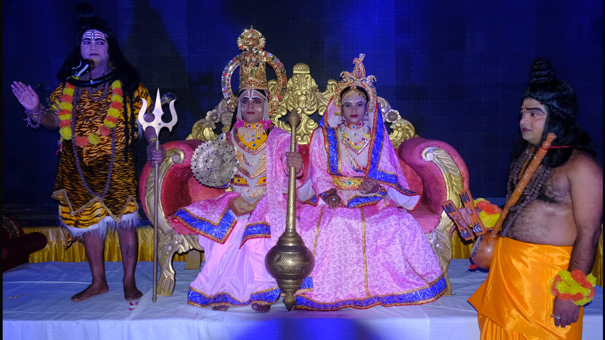 Gorakhpur Birdghat Ramlila staging started, started after Bhoomi Puja
