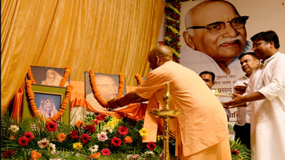 During his stay in Gorakhpur, CM Yogi paid tribute to brother on his 132nd tribute.