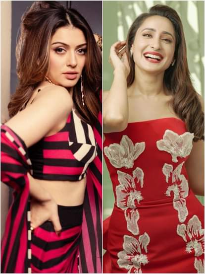 हंसिका मोटवानी और प्रज्ञा जायसवाल