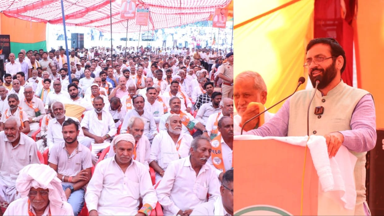 Haryana: Nayab Saini took a dig at Congress