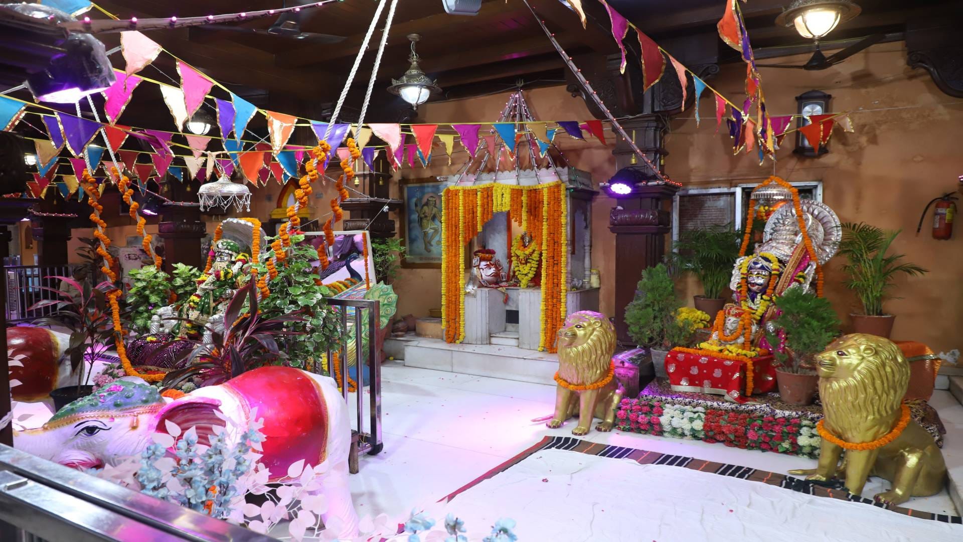 Sanjhi Mahotsav Ujjain Naradiya Kirtan and boating took place along with painting in Mahakal see photos