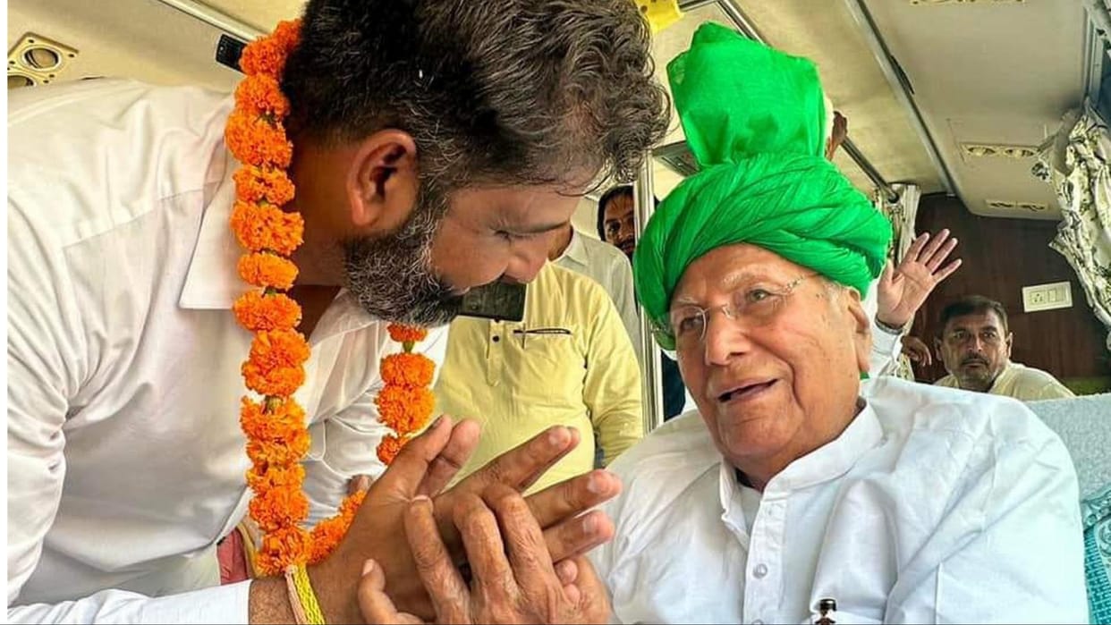 Haryana: Independent candidate Salindra Rana left the battle of Kalayat, joined INLD