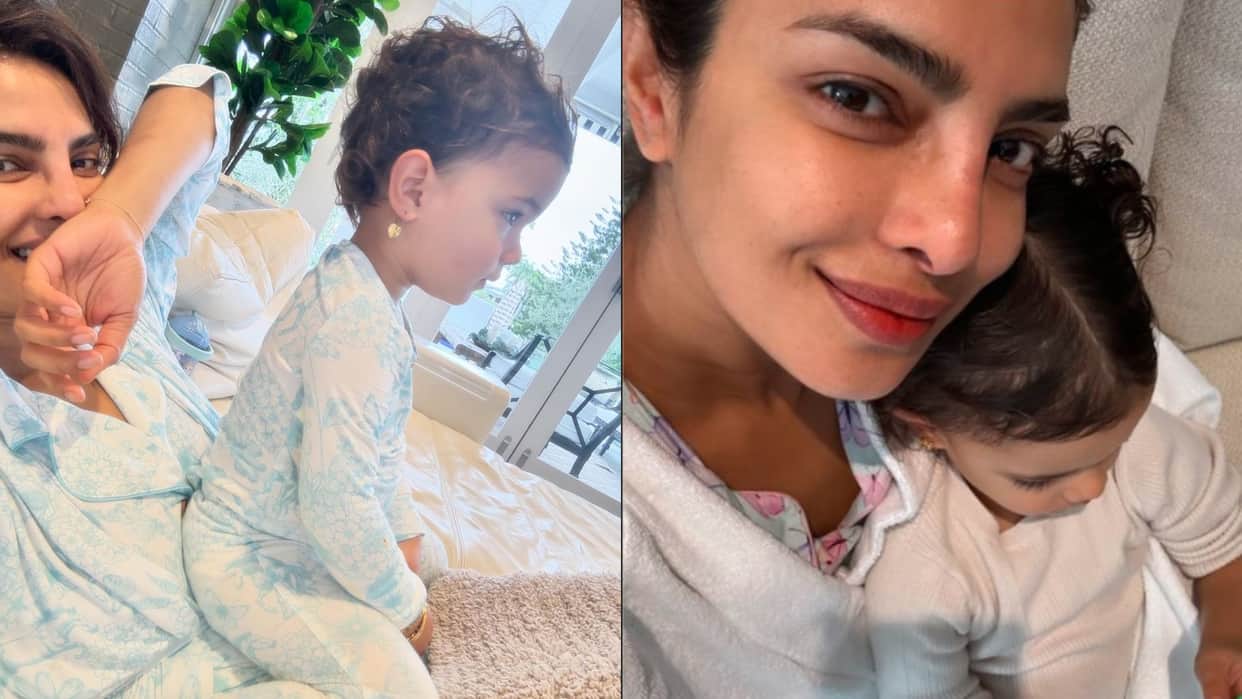 priyanka Chopra Shares Photo With daughter malti marie jonas said sunday like this
