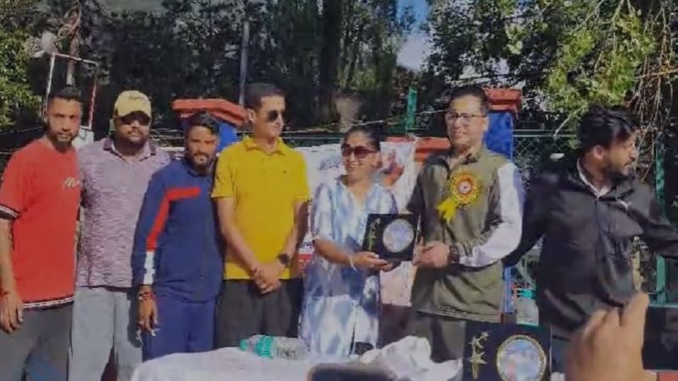 Ramnagar won the Scheduled Caste basketball competition in nainital
