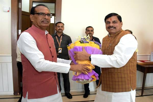 MP News: Shivraj and CM Dr. Yadav met, issues of farmers of the state were discussed