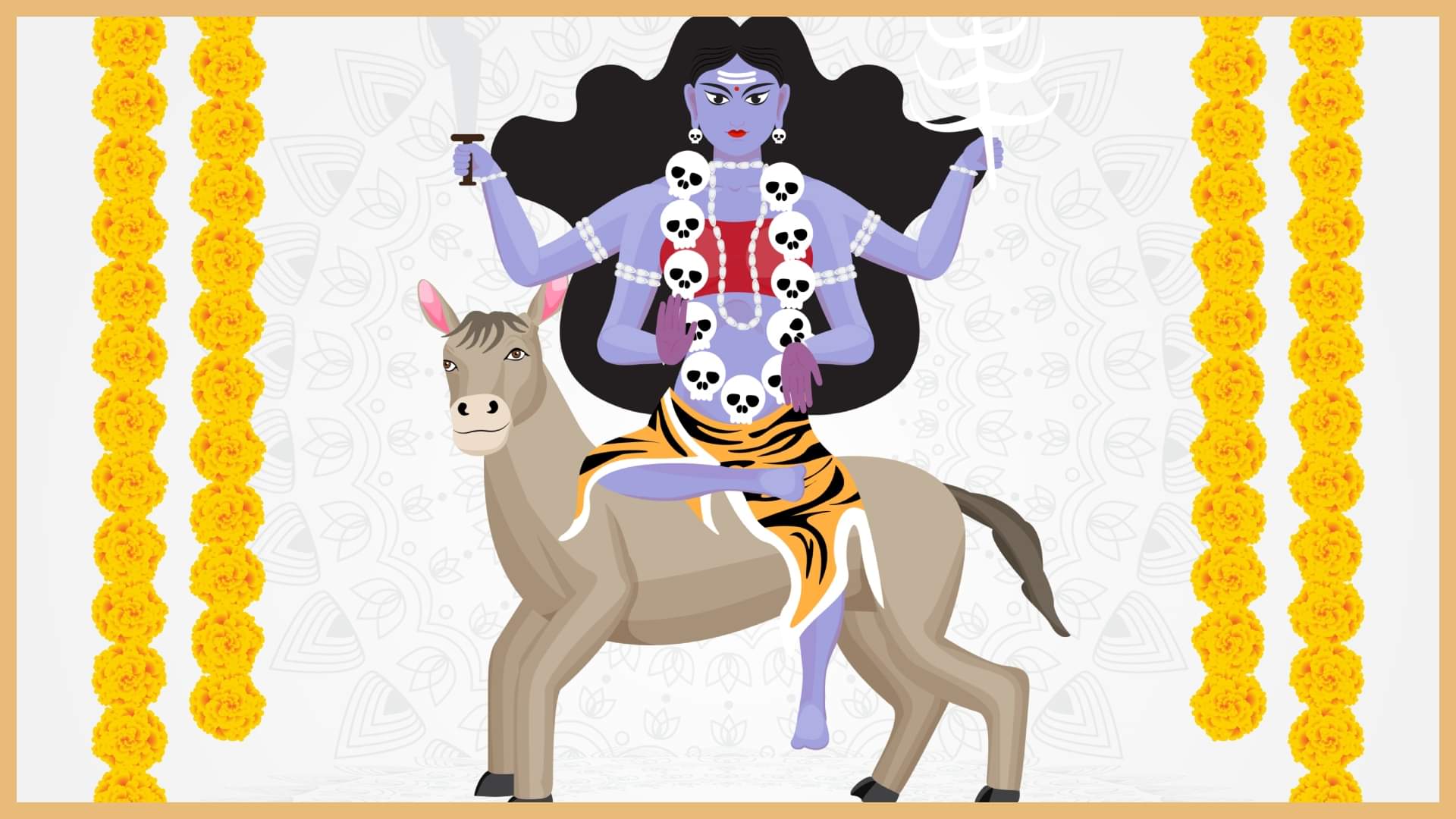 Shardiya Navratri 2024 Day 7 Maa Kalratri Puja Vidhi Mantra Bhog Aarti Katha Importance in hindi