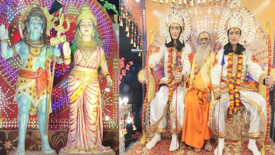 Shri Ram became groom and wedding procession taken out with great pomp In Firozabad tableaus mesmerized hearts