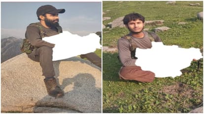 Pictures of terrorists hiding in the forests of Kathua, Doda and Udhampur