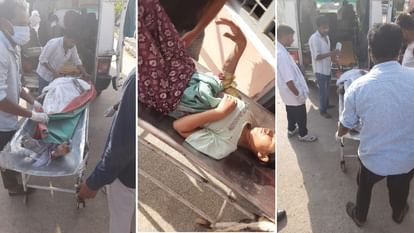 Explosion in illegal firecracker factory in Jhansi seven women injured