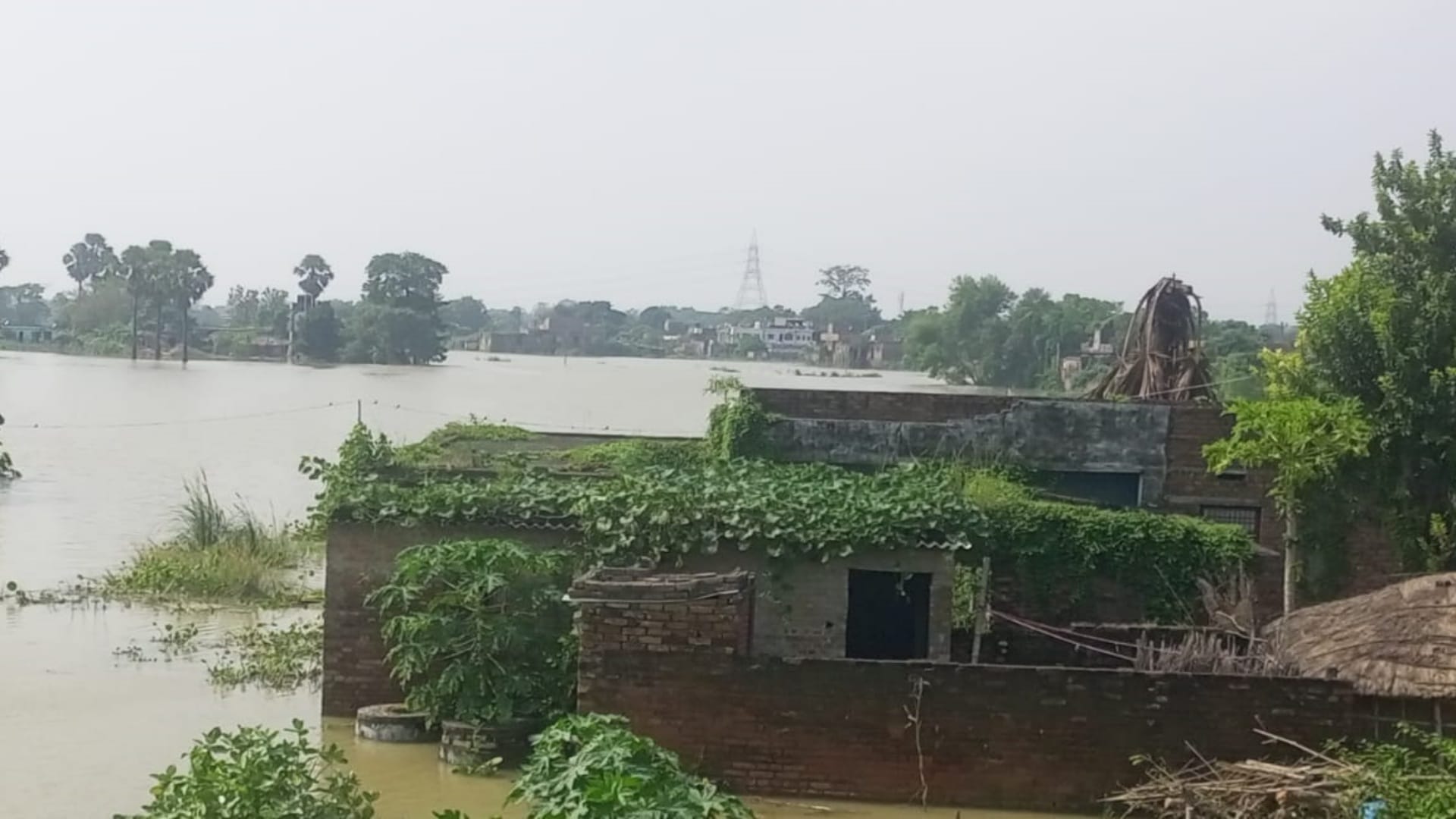 Bihar Flood: Gandak river ring dam broke in Loknathpur of Motihari, dozens of villages in chaos due to flood
