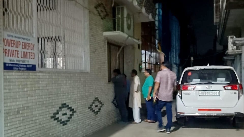 Central GST team raids battery manufacturing firm and factory