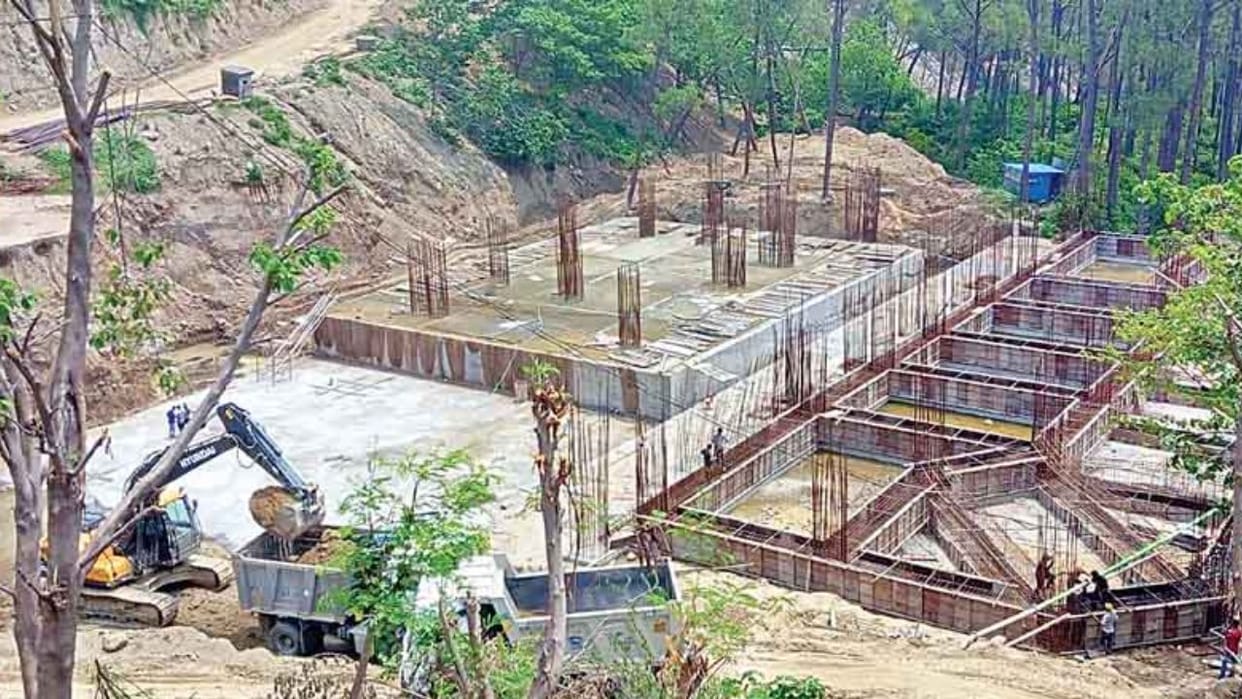 An eight storey bus station is being built in Hamirpur Himachal Rs 95 crore is being spent