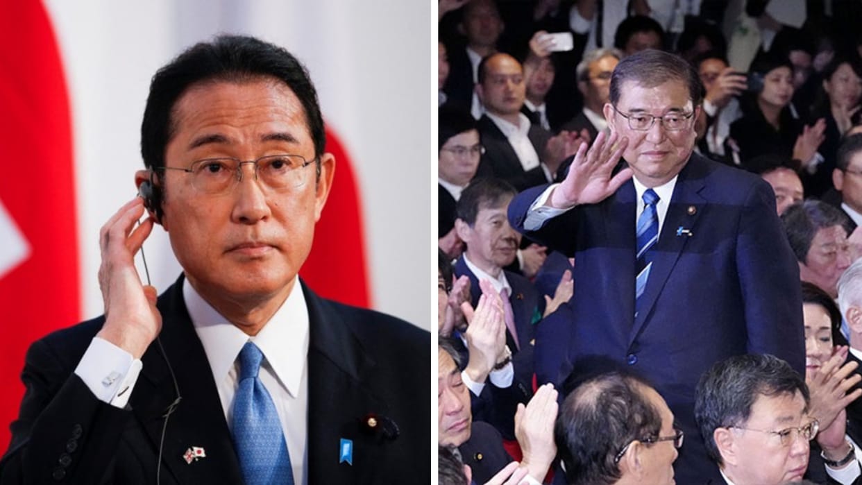 japan pm fumio kishida steps down successor shigeru ishiba takes oath