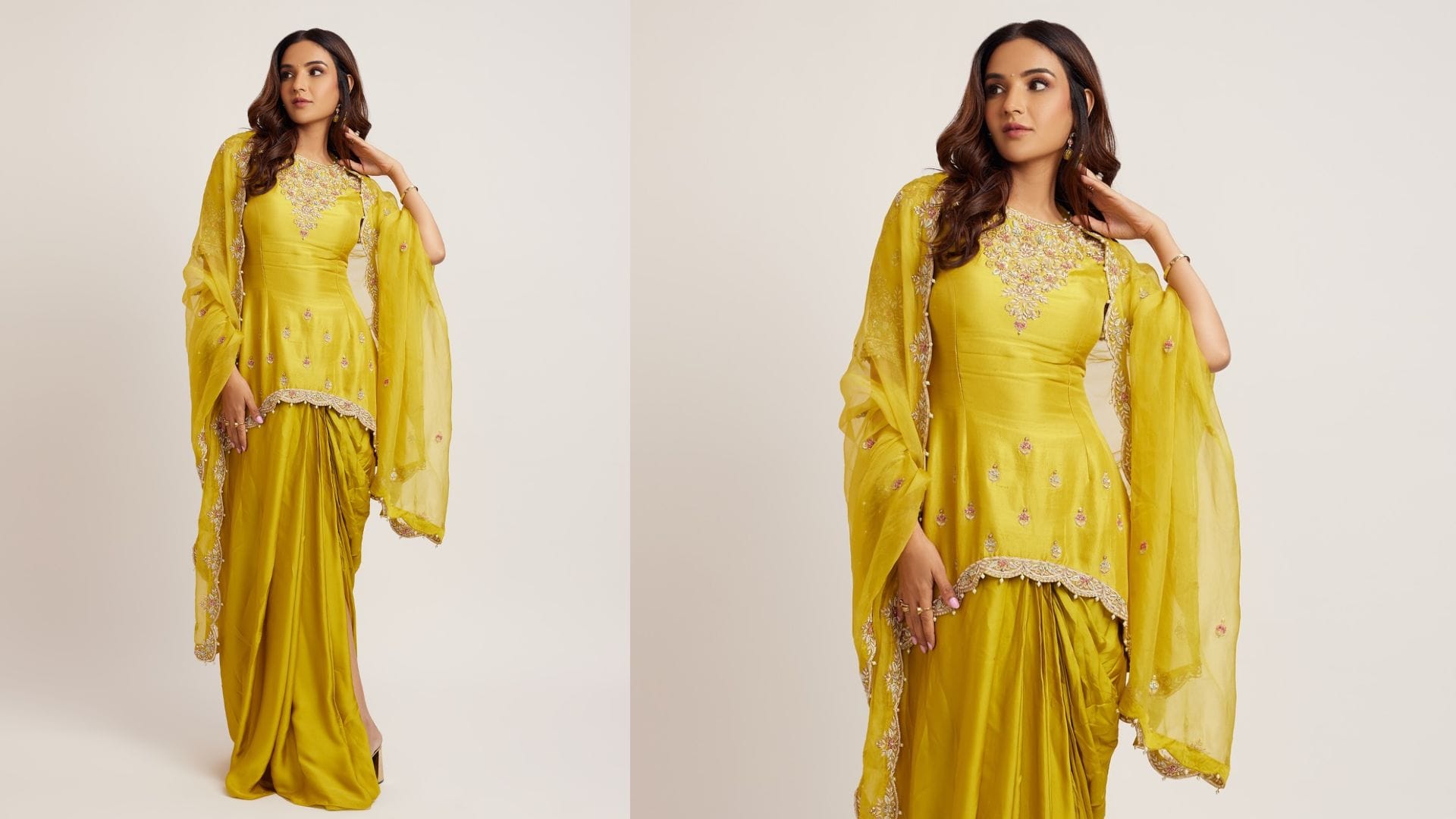 Outfit For Festival inspired by tv actress Jasmine Bhasin latest looks