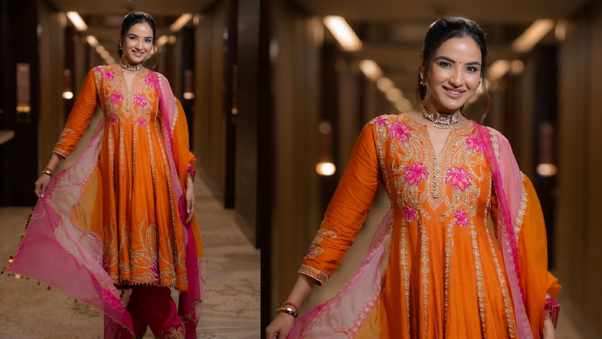 Outfit For Festival inspired by tv actress Jasmine Bhasin latest looks